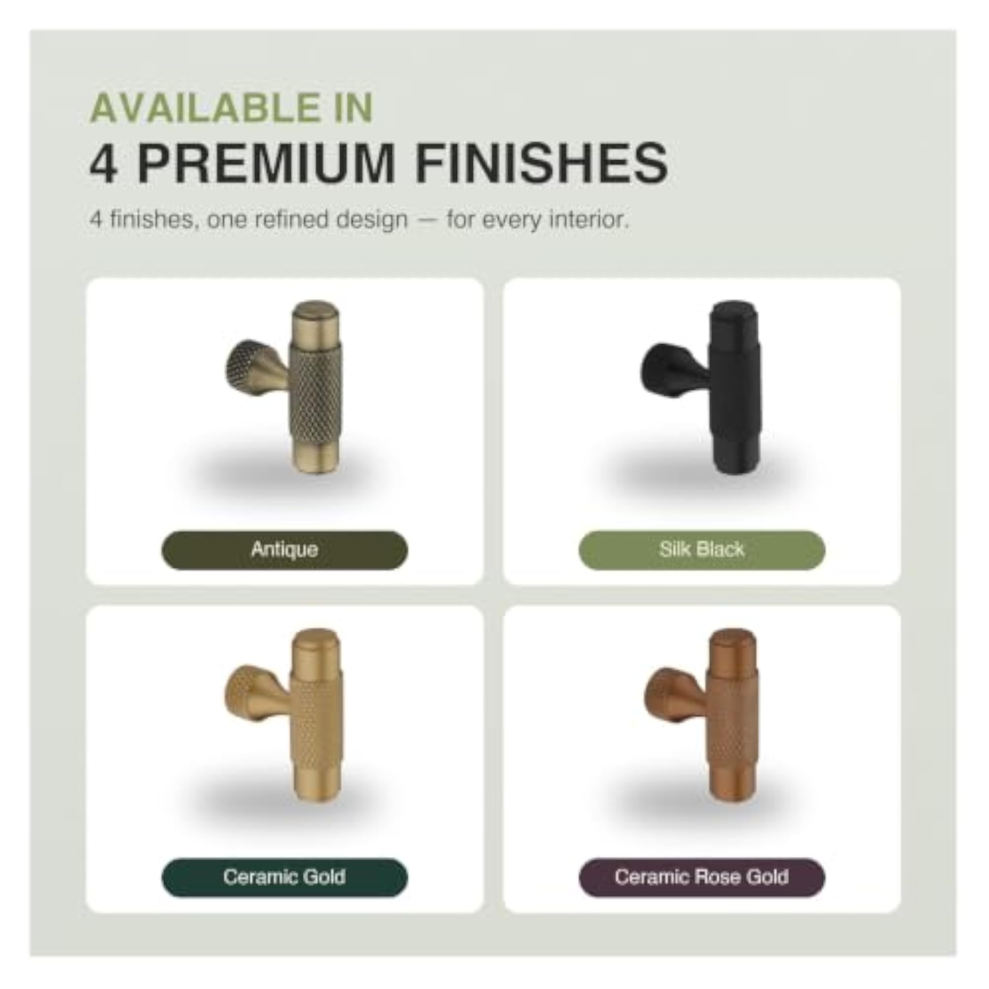 Cabinet Knob Wardrobe & Drawer Cupboard for Kitchen Round Brass Finish